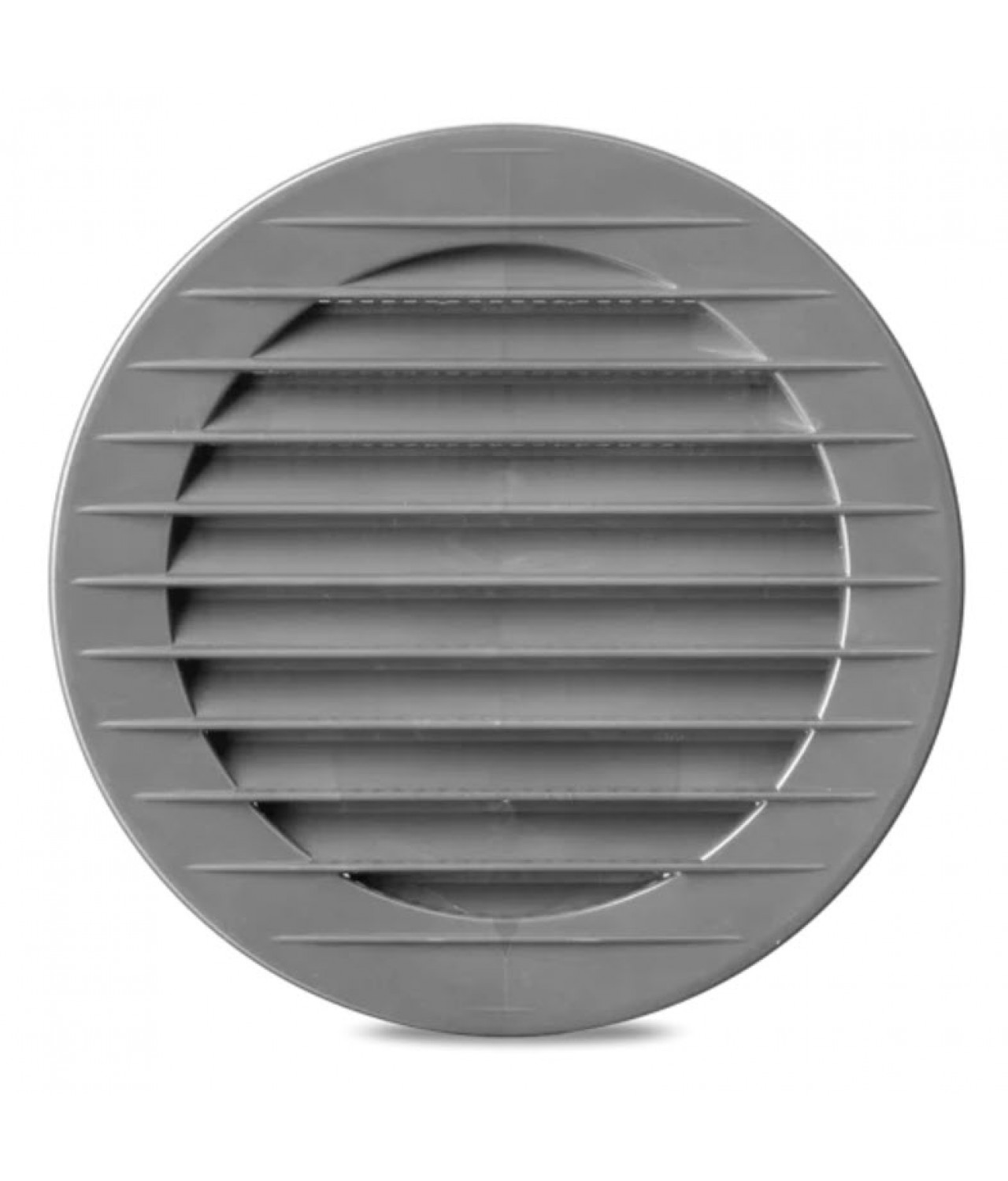 Round vent cover, grey ALETA GREY, Ø100-120-125-150 mm