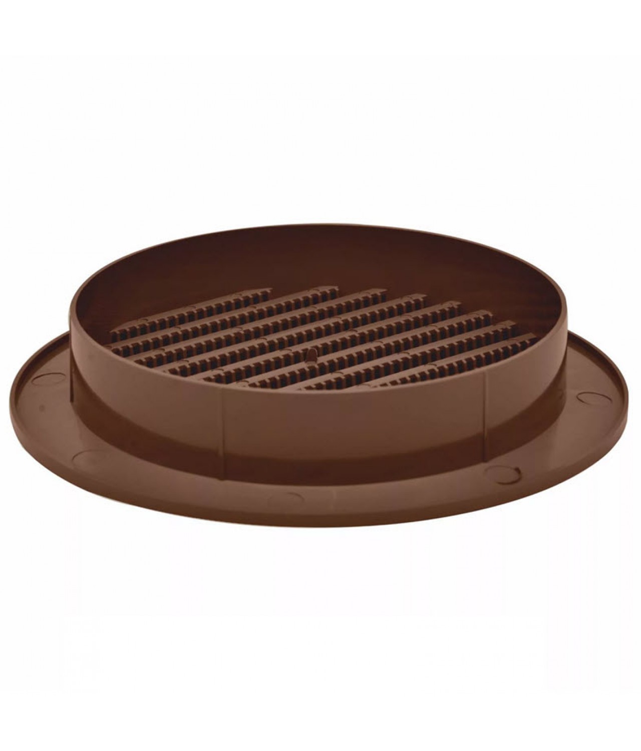 Round vent cover, brown ALETA BROWN, Ø100-120-125-150 mm - connection