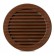 Round vent cover, brown ALETA BROWN, Ø100-120-125-150 mm