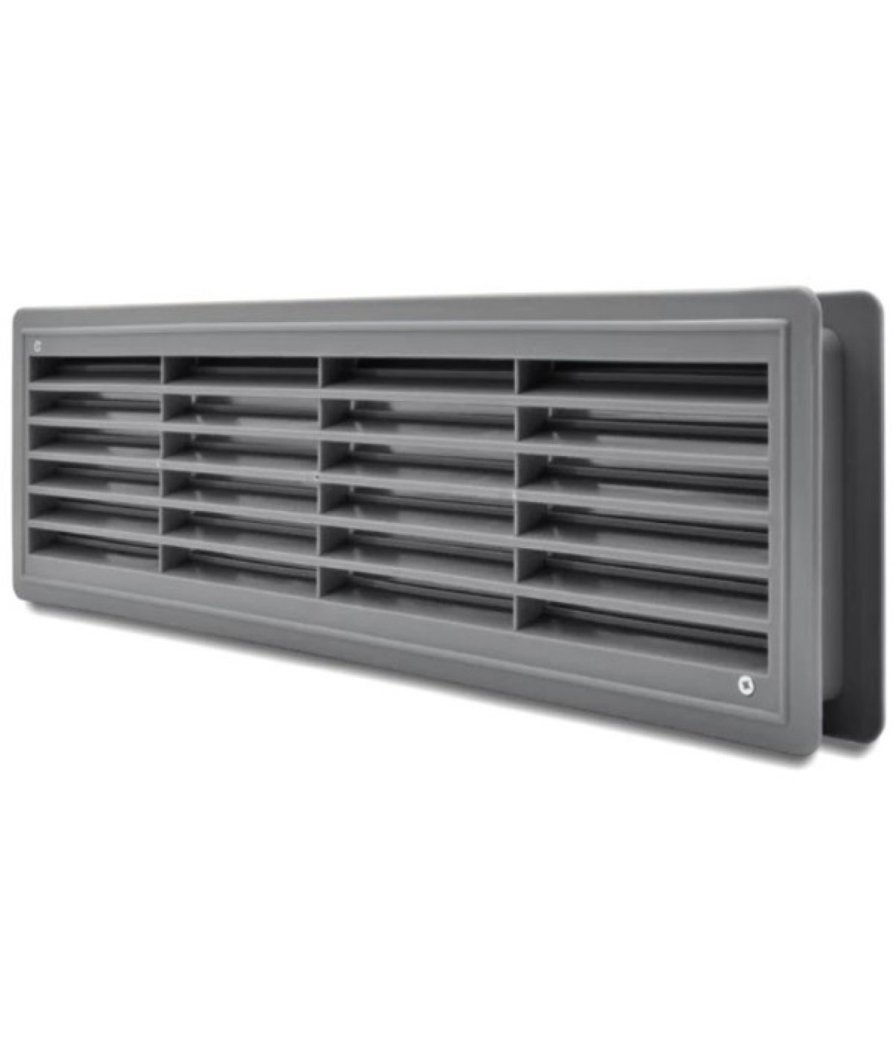 Door louver kit DOOR-Vent, grey