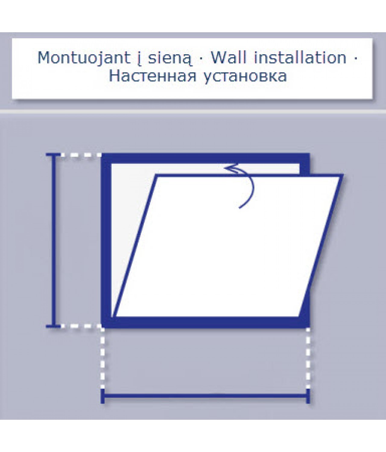 SUPRA STANDARD 25 - access panels only for wall installation