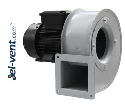 Low-capacity, high-pressure centrifugal fans with a forward curved impeller DIC ≤2800 m³/h