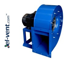 Medium capacity and medium-high pressure centrifugal fans with a backward curved impeller PN-L ≤32400 m³/h