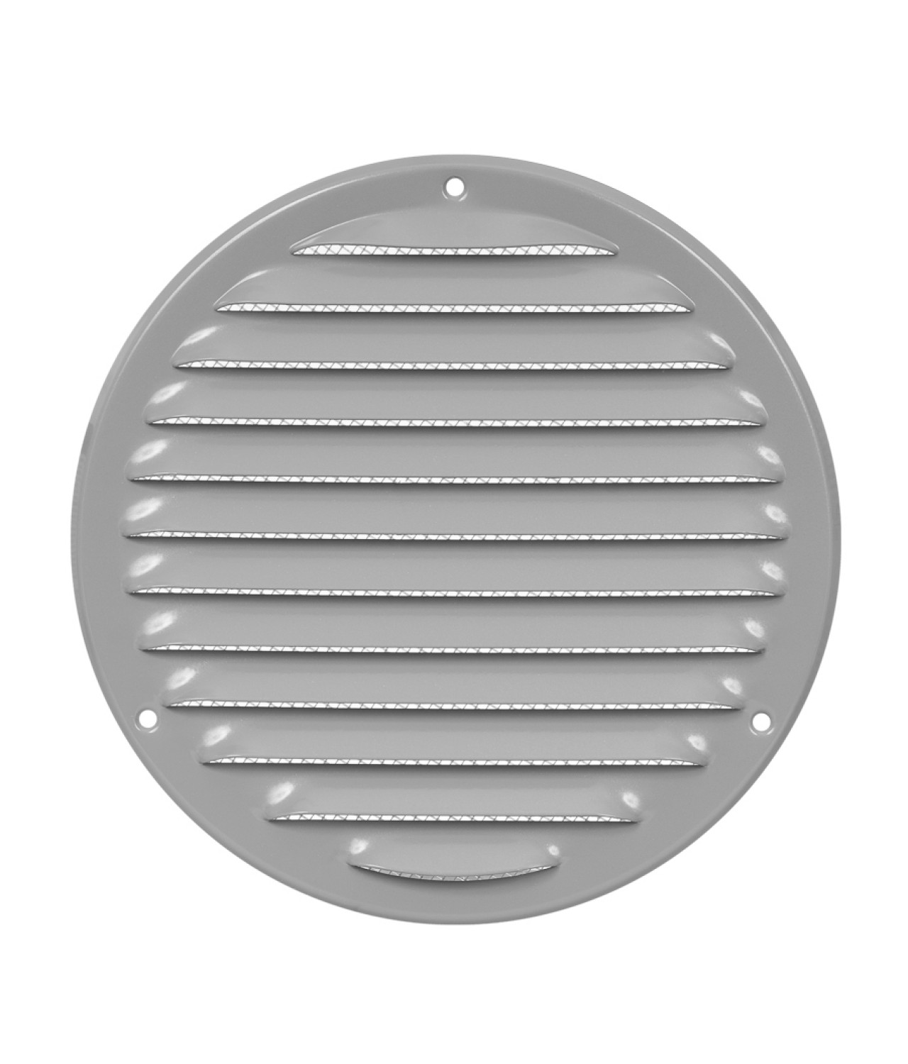 Metal vent cover EMW160G, grey Ø160 mm